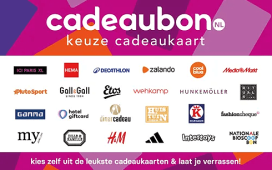 Keuze Cadeaukaart